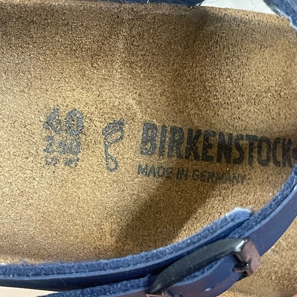 BIRKENSTOCK blue/ MODELS /GIZEH BIRKO-FLOR size 40(9-9.5) - Picture 12 of 13